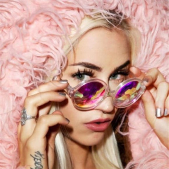 Accessories - Sunglasses Kaleidoscope Rainbow Prism glasses